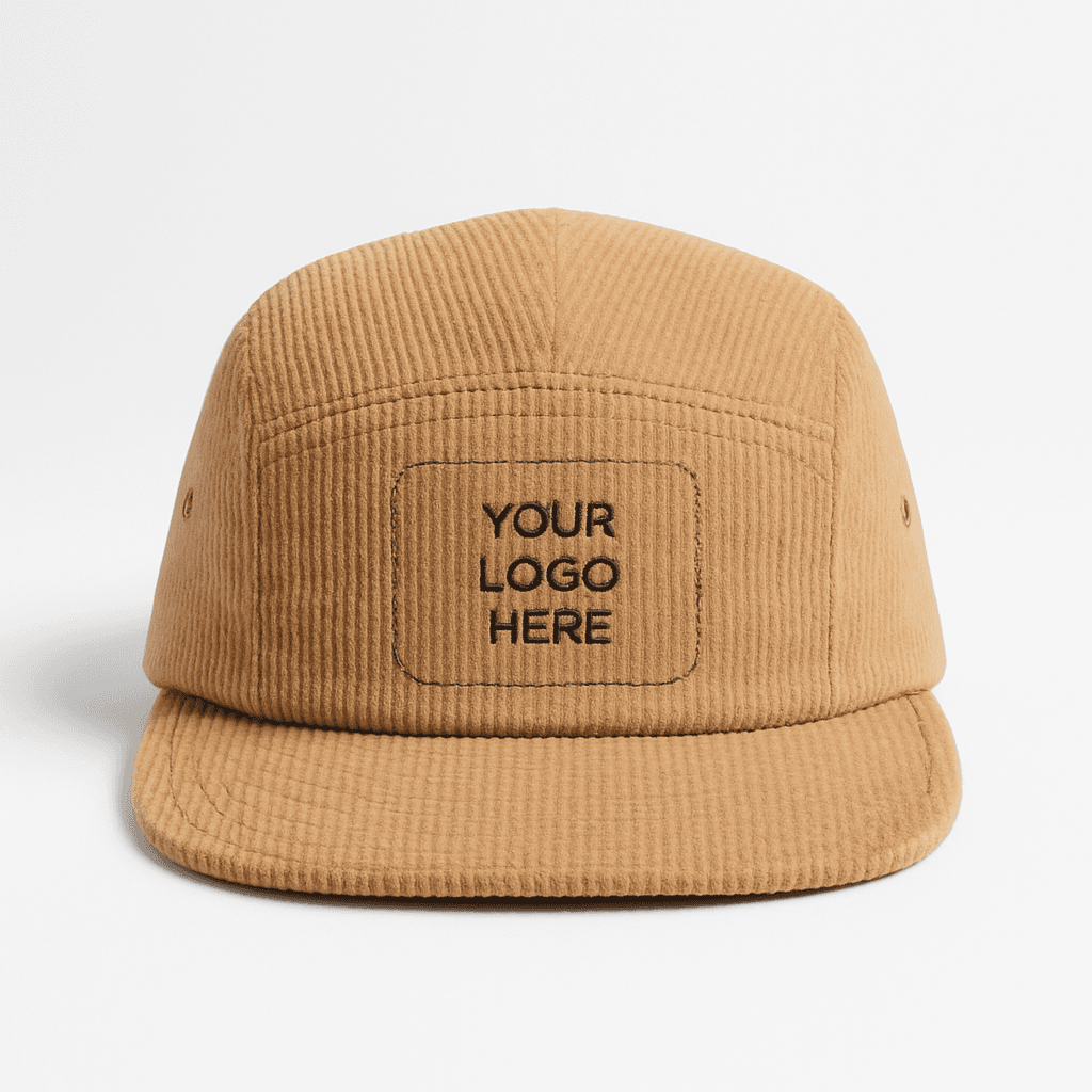 Corduroy 5-Panel Cap
