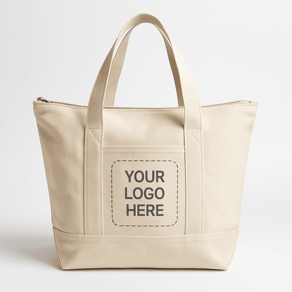 Zippered Boat Tote