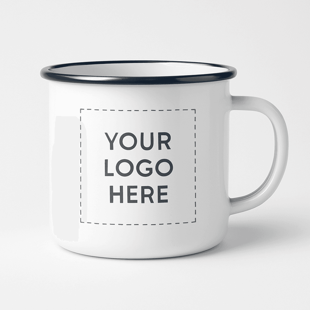 Enamel Campfire Mug
