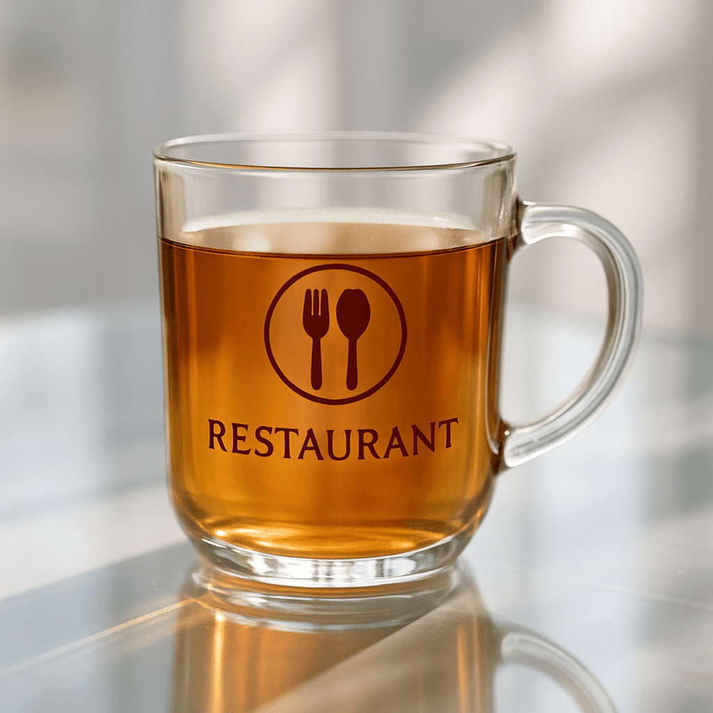 Bar custom mug — Glass mug
