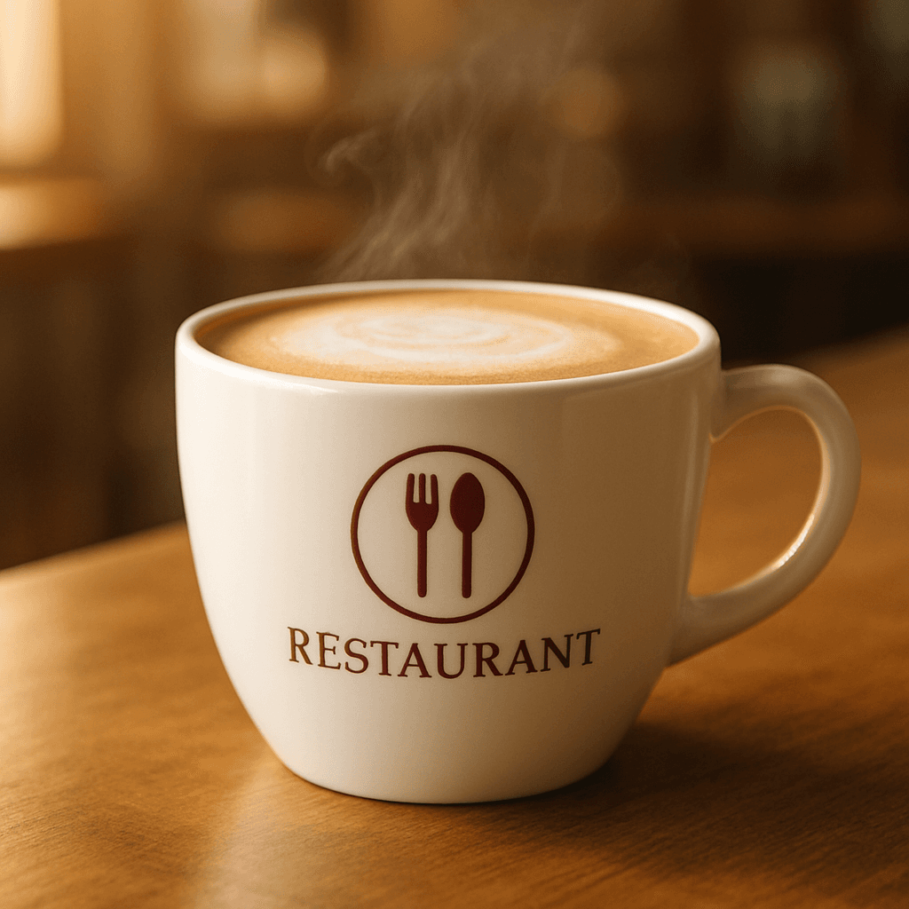 Café custom mug — Latte mug