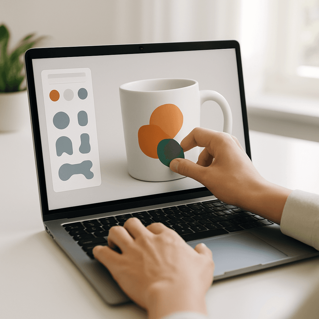 Upload logo/photo or add text