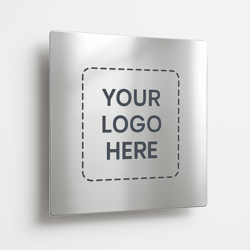 Glossy Metal Print