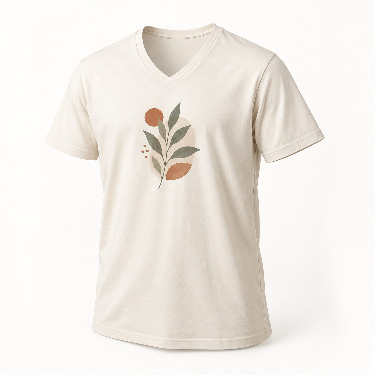 V-Neck T-Shirt — white