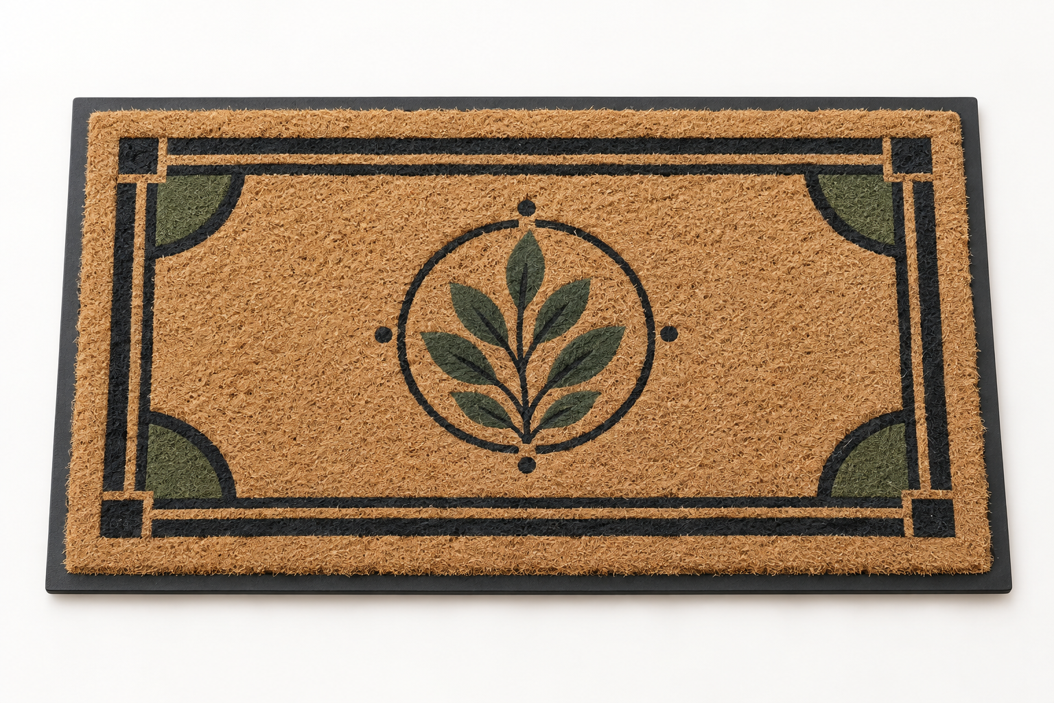 Custom Doormat — natural