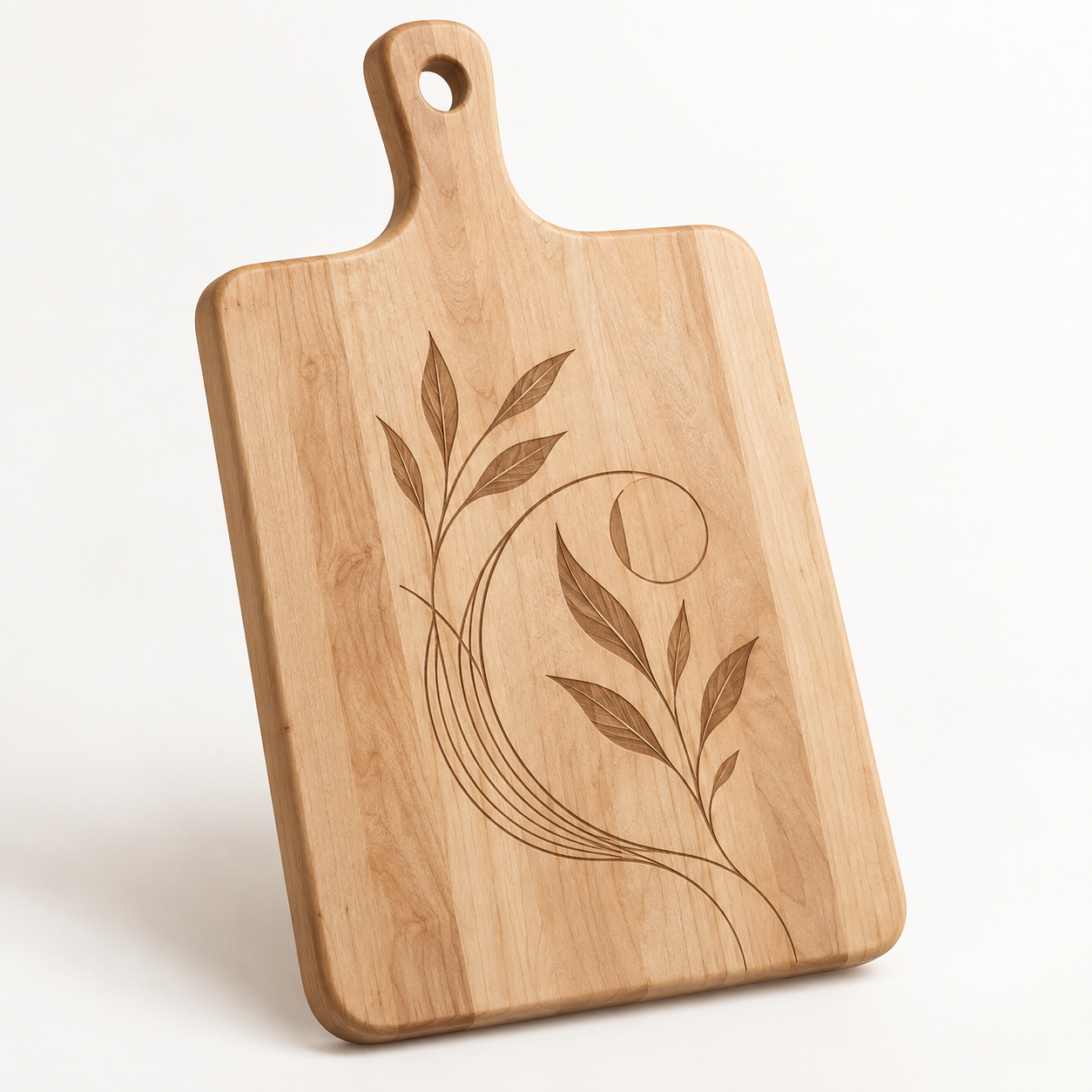 Custom Cutting Board — natural