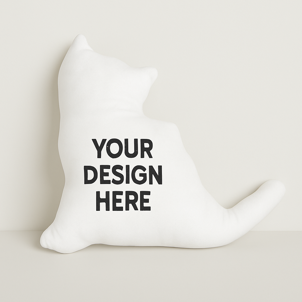 Throw Pillow — white