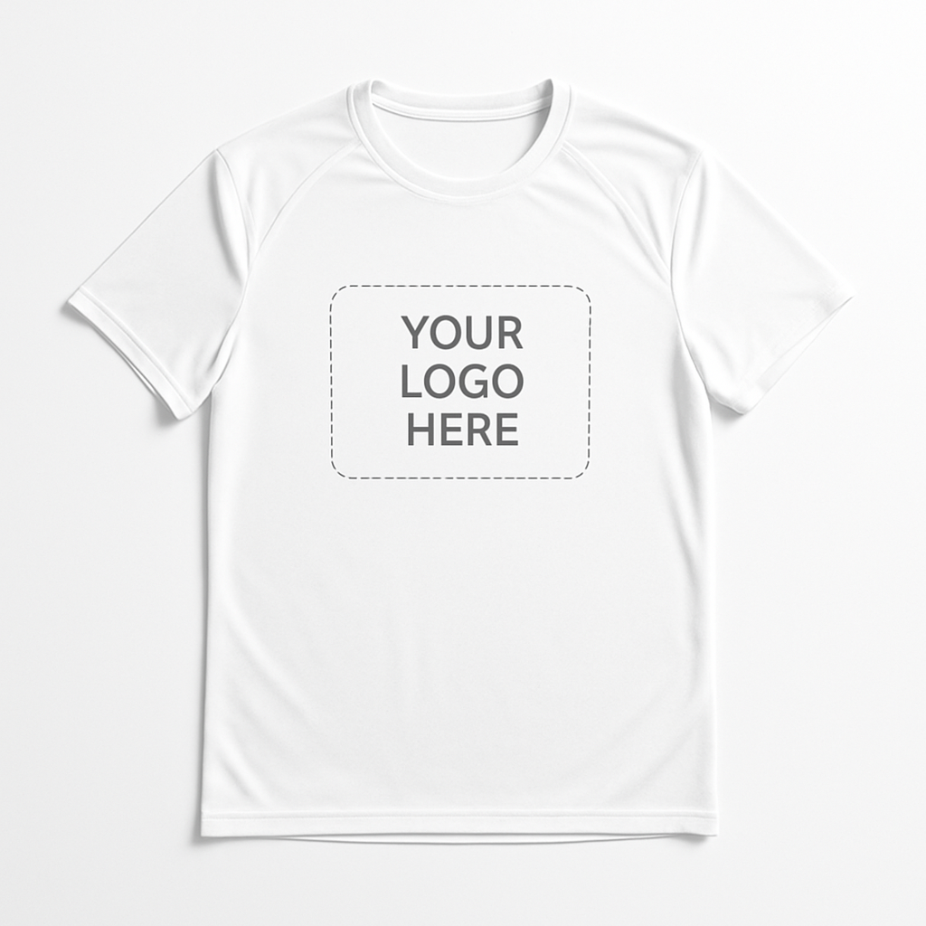 Performance Athletic Tee — white