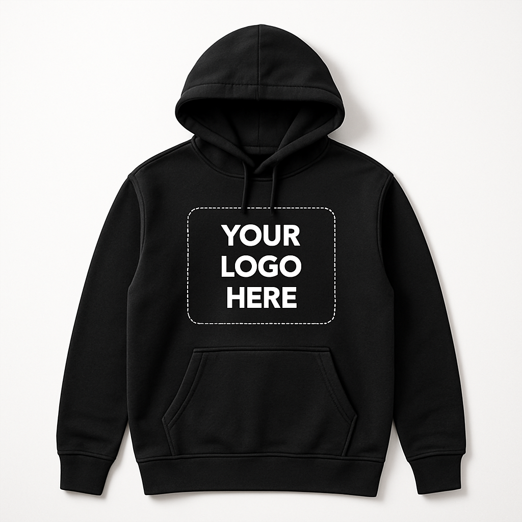 Pullover Hoodie — black