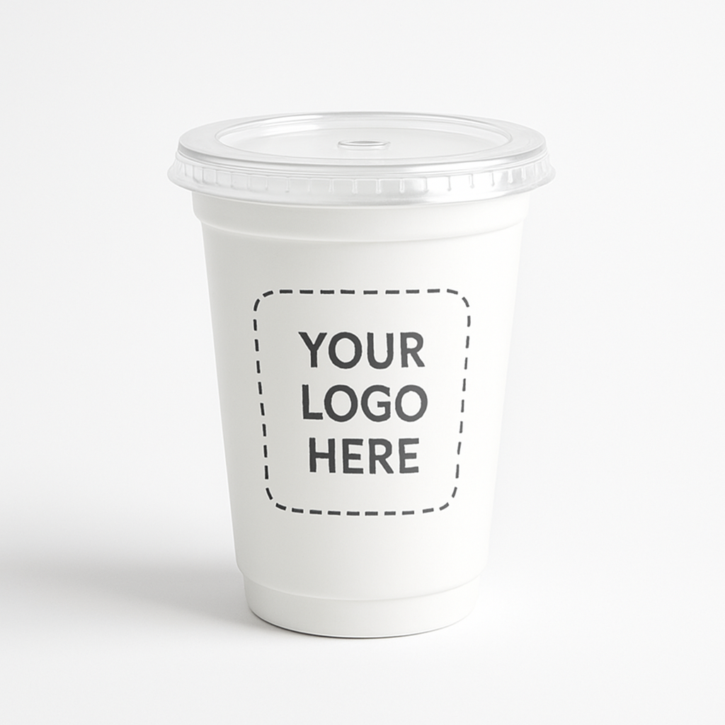 Reusable Plastic Cup — white