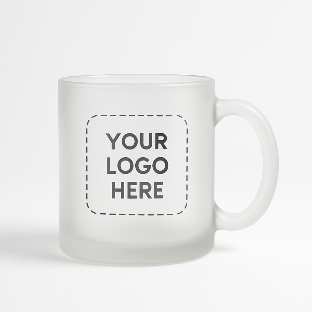 Frosted Glass Mug — transparent