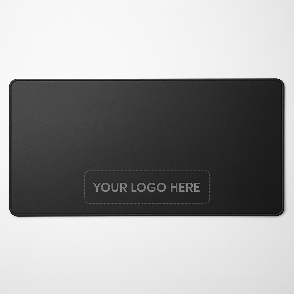 XL Desk Mat / Gaming Pad — black