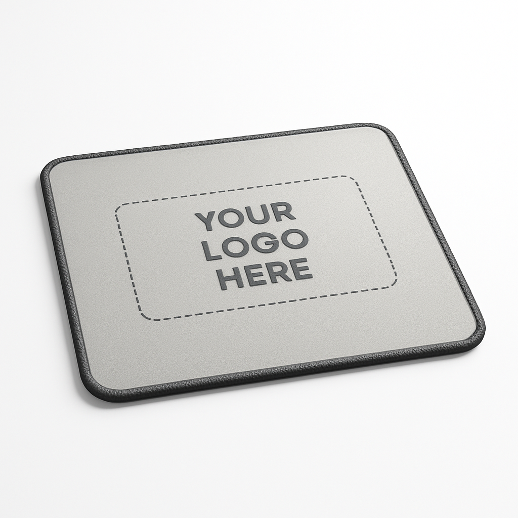 Full-Color Fabric Mouse Pad — black