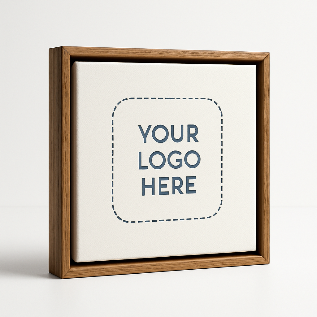 Float-Framed Canvas — black
